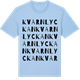 Blue Soul t-shirt med Kvarnlyckan ordlek t-shirt
