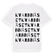 Kvarnnäset ordlek t-shirt