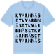 Blue Soul t-shirt med Kvarnnäset ordlek t-shirt