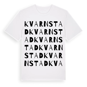 Kvarnstad ordlek t-shirt – ekologisk bomull t-shirt från Pinshirt