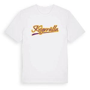 Kvigerälla baseball t-shirt – ekologisk bomull t-shirt från Pinshirt
