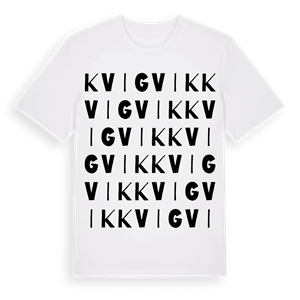Kvigvik ordlek t-shirt – ekologisk bomull t-shirt från Pinshirt