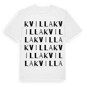 Kvilla ordlek t-shirt – ekologisk bomull t-shirt från Pinshirt