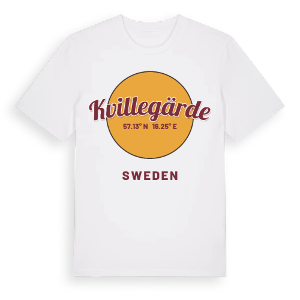Kvillegärde cirkel t-shirt – ekologisk bomull t-shirt från Pinshirt