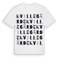 Kvillegärde ordlek t-shirt