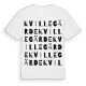 Kvillegärde ordlek t-shirt