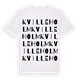 Kvilleholm ordlek t-shirt