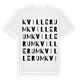 Kvillerum ordlek t-shirt
