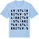 Blue Soul t-shirt med Kvistkärret ordlek t-shirt