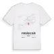 Kyrkgångsskär karta t-shirt