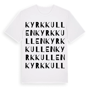 Kyrkkullen ordlek t-shirt – ekologisk bomull t-shirt från Pinshirt