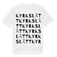 Kyrkslätt ordlek t-shirt