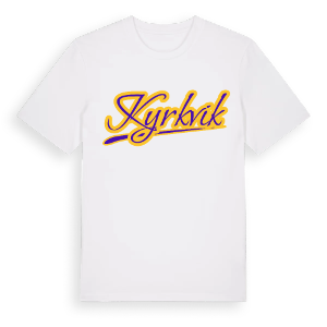 Kyrkvik baseball t-shirt – ekologisk bomull t-shirt från Pinshirt