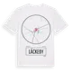 White t-shirt med Läckeby t-shirt