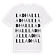 Ladhall ordlek t-shirt
