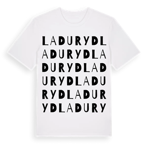 Laduryd ordlek t-shirt – ekologisk bomull t-shirt från Pinshirt