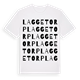 Laggetorp ordlek t-shirt