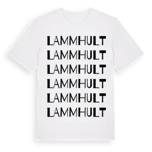 Lammhult ordlek t-shirt – ekologisk bomull t-shirt från Pinshirt