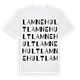 Lamnehult ordlek t-shirt