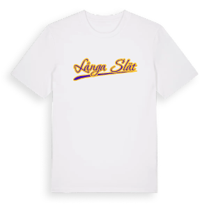 Långa Slät baseball t-shirt – ekologisk bomull t-shirt från Pinshirt
