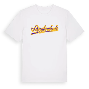 Långbrohult baseball t-shirt – ekologisk bomull t-shirt från Pinshirt