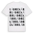 Långekärr ordlek t-shirt
