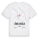 Långemåla karta t-shirt