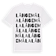 Långemåla ordlek t-shirt