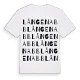 Långenabb ordlek t-shirt
