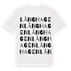 Långhagen ordlek t-shirt