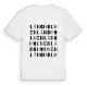 Långholmen ordlek t-shirt