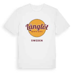 Långlöt cirkel t-shirt – ekologisk bomull t-shirt från Pinshirt