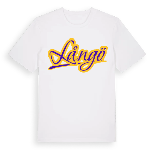Långö baseball t-shirt – ekologisk bomull t-shirt från Pinshirt