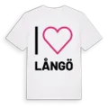 Jag älskar Långö t-shirt stort tryck