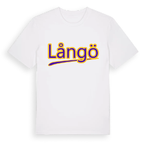 Långö baseball t-shirt – ekologisk bomull t-shirt från Pinshirt