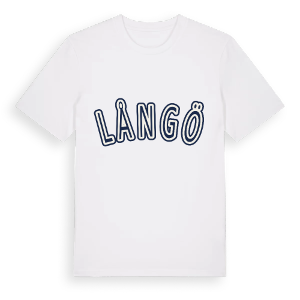 Långö college t-shirt – ekologisk bomull t-shirt från Pinshirt