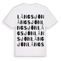 Långsjön ordlek t-shirt