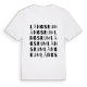 Långsrum ordlek t-shirt