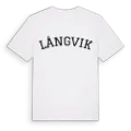 Långvik böjd t-shirt