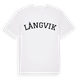 Långvik böjd t-shirt