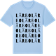 Blue Soul t-shirt med Lärbo ordlek t-shirt