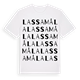 Lassamåla ordlek t-shirt