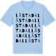 Blue Soul t-shirt med Lästadal ordlek t-shirt