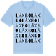 Blue Soul t-shirt med Låxbo ordlek t-shirt