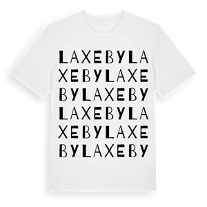 Laxeby ordlek t-shirt – ekologisk bomull t-shirt från Pinshirt