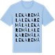 Blue Soul t-shirt med Lekaremåla ordlek t-shirt