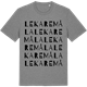 Mid Heather Gray t-shirt med Lekaremåla ordlek t-shirt