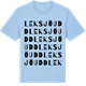 Blue Soul t-shirt med Leksjöudd ordlek t-shirt
