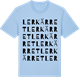 Blue Soul t-shirt med Lerkärret ordlek t-shirt