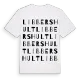 Libbershult ordlek t-shirt